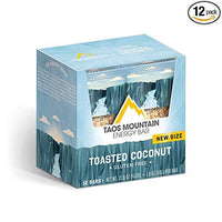 Taos Mountain Energy Bar - Toasted Coconut (1.8 Ounce, 12 Count)