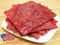 Made to Order Fire-Grilled Oriental Pork Jerky (Original Flavor - 12 Ounce) aka Singapore Bak Kwa - Los Angeles Times"Handmade Gift" Winner